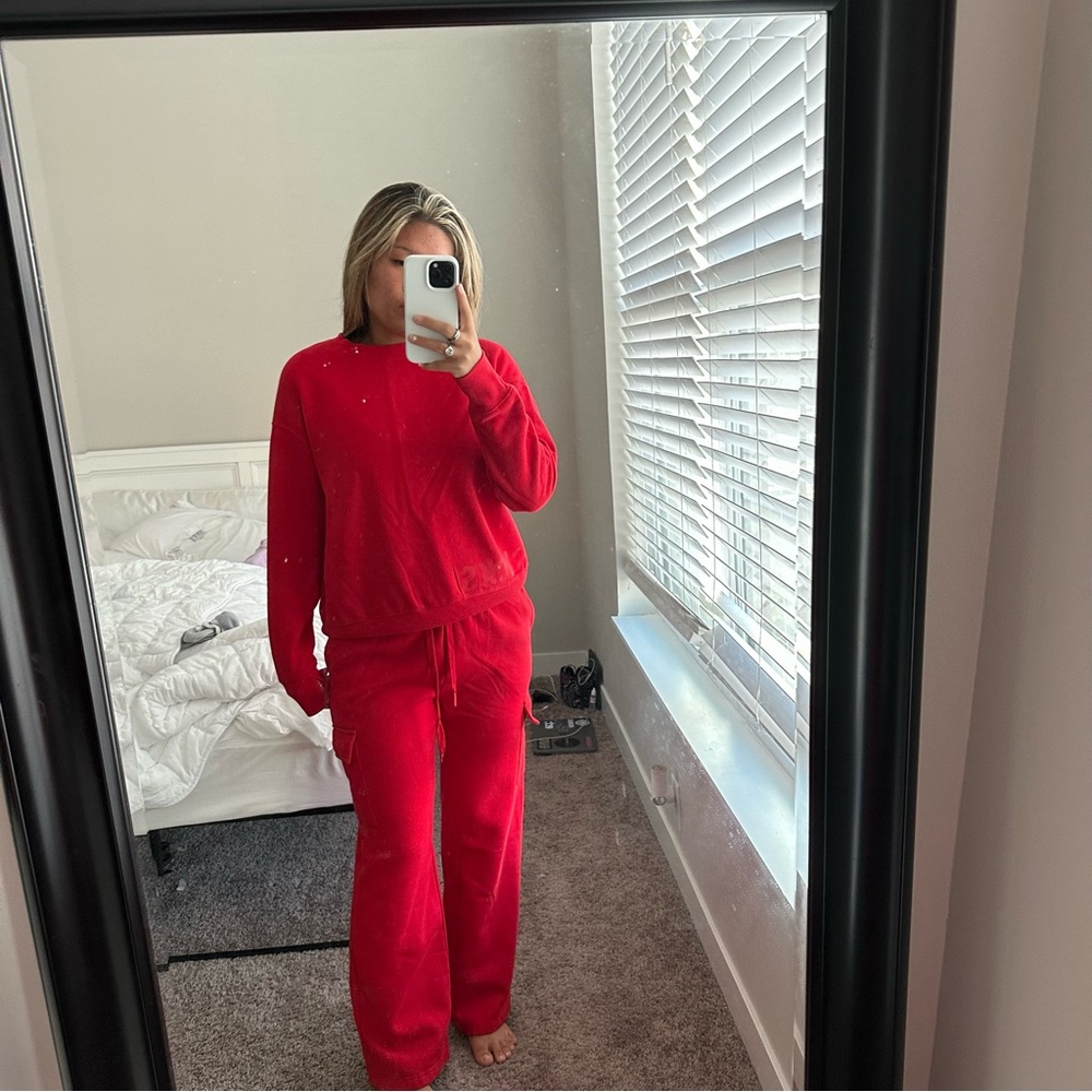 Red Lounge Set